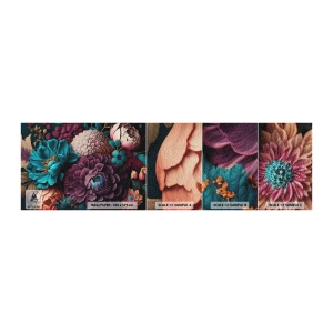 Campione di Fotomurale Adesivo Deluxe Sticker - Ricchezza della natura - Fiori, Botanica, Vintage ▾ - 100x30 cm