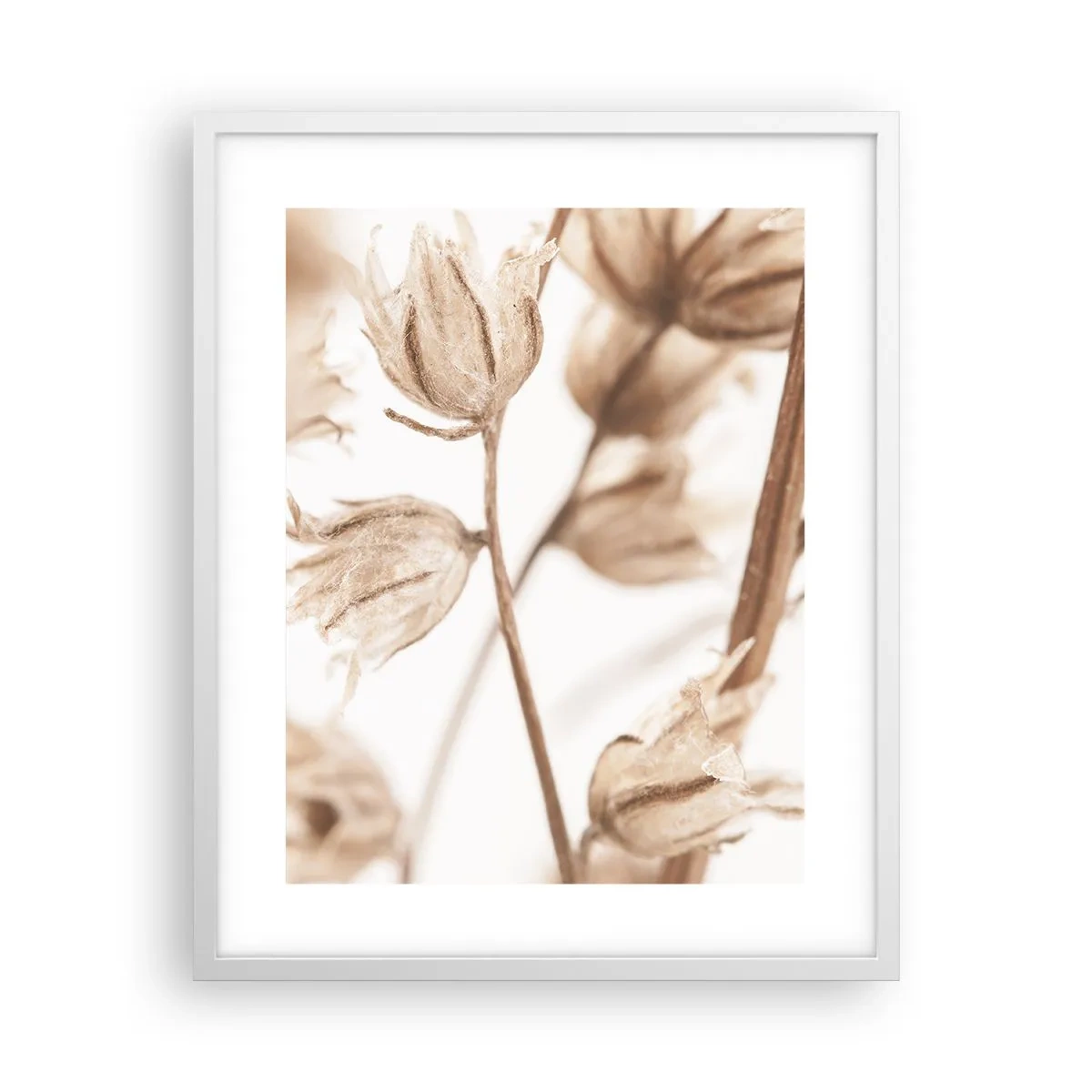 Poster in cornice bianca - Suonano alla fine dell'estate - 40x50 cm