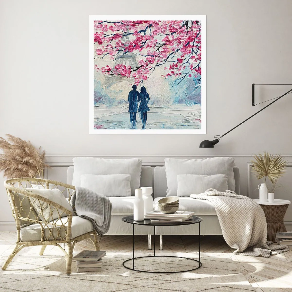 Poster - Passeggiata romantica - 50x50 cm