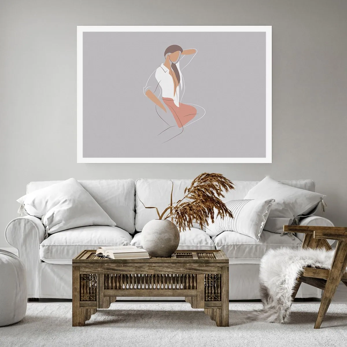 Poster - Profilo di bellezza - 70x50 cm