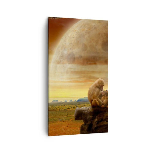 Quadro su tela - Stampe su Tela - L'amore è ovunque lo stesso - 45x80 cm