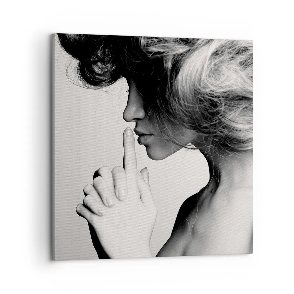 Quadro su tela - Stampe su Tela - Ascoltando se stessa - 50x50 cm