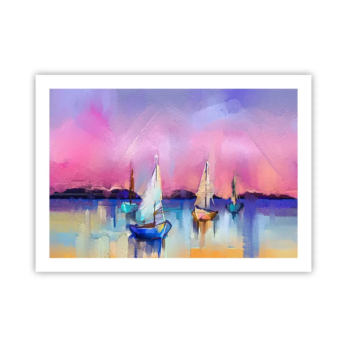 Poster - Direzione: mare aperto - 70x50 cm