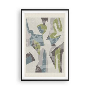 Poster in cornice nera - Composizione oltre il vetro - 61x91 cm