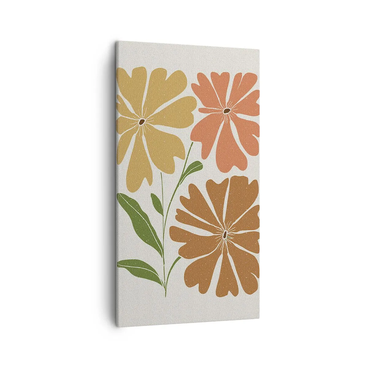 Quadro su tela - Stampe su Tela - Natura e geometria - 45x80 cm