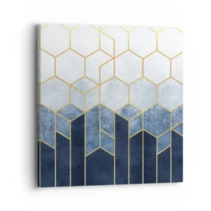 Quadro su tela - Stampe su Tela - Composizione a ritmo sincopato - 40x40 cm