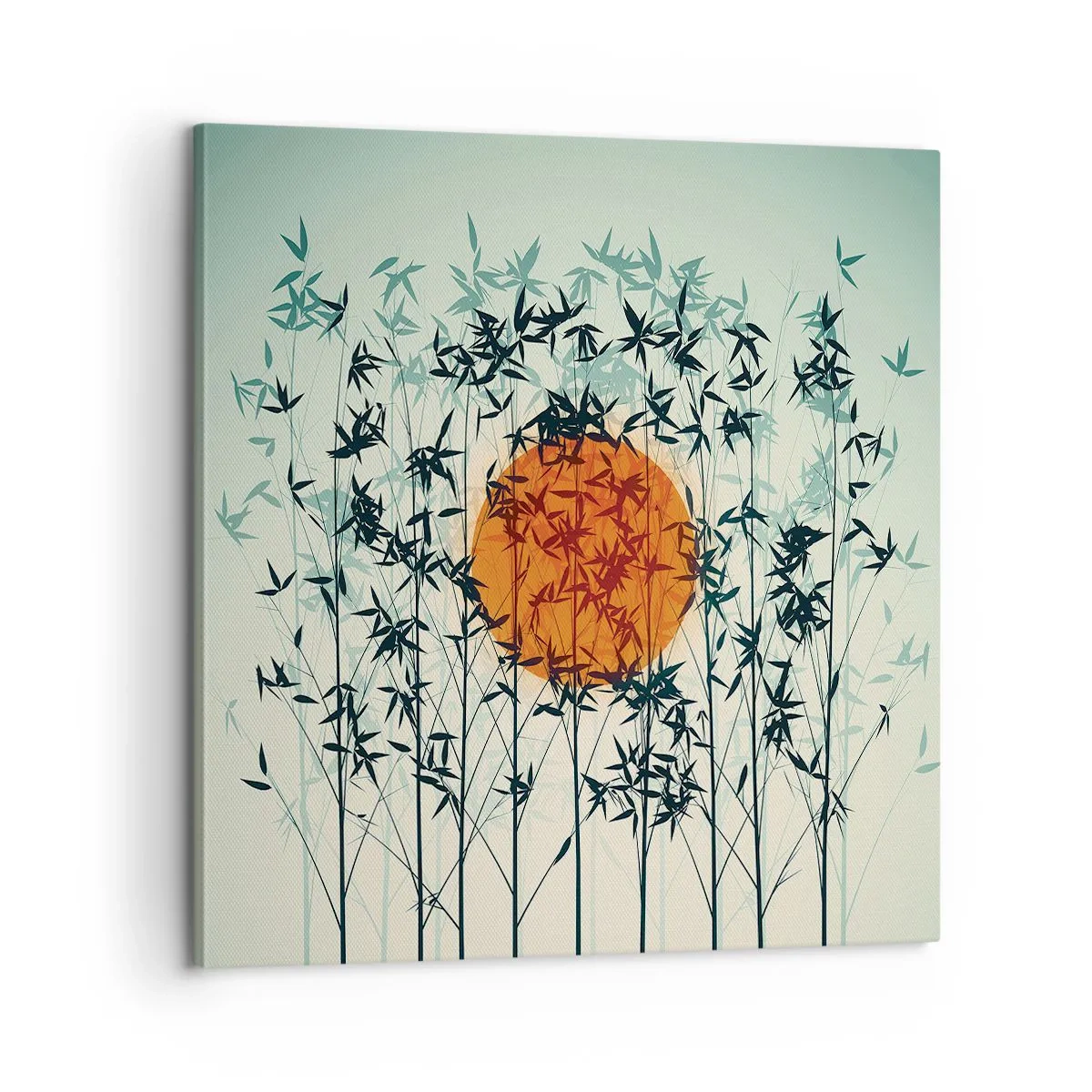 Quadro su tela - Stampe su Tela - Sole giapponese - 60x60 cm