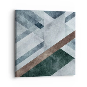 Quadro su tela - Stampe su Tela - La ricercata eleganza della geometria - 30x30 cm