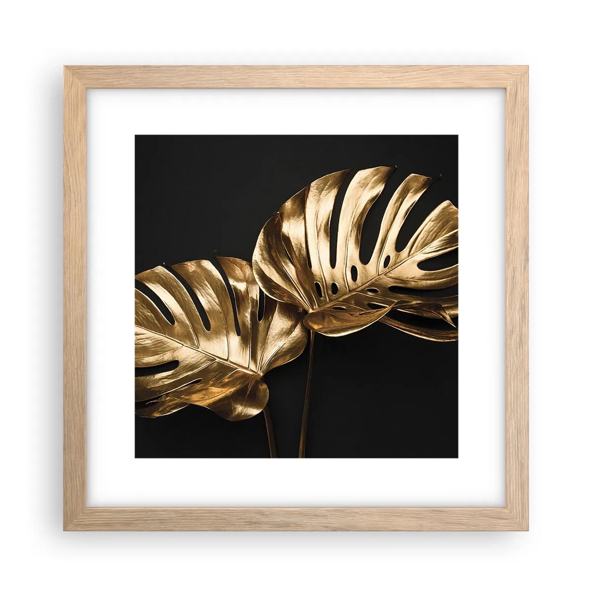 Poster in cornice rovere chiaro - I tesori della natura - 30x30 cm