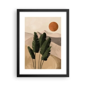 Poster in cornice nera - Il trionfo della vita - 30x40 cm