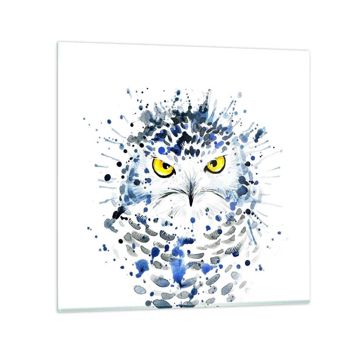 Quadro su vetro - Dritto negli occhi - 60x60 cm