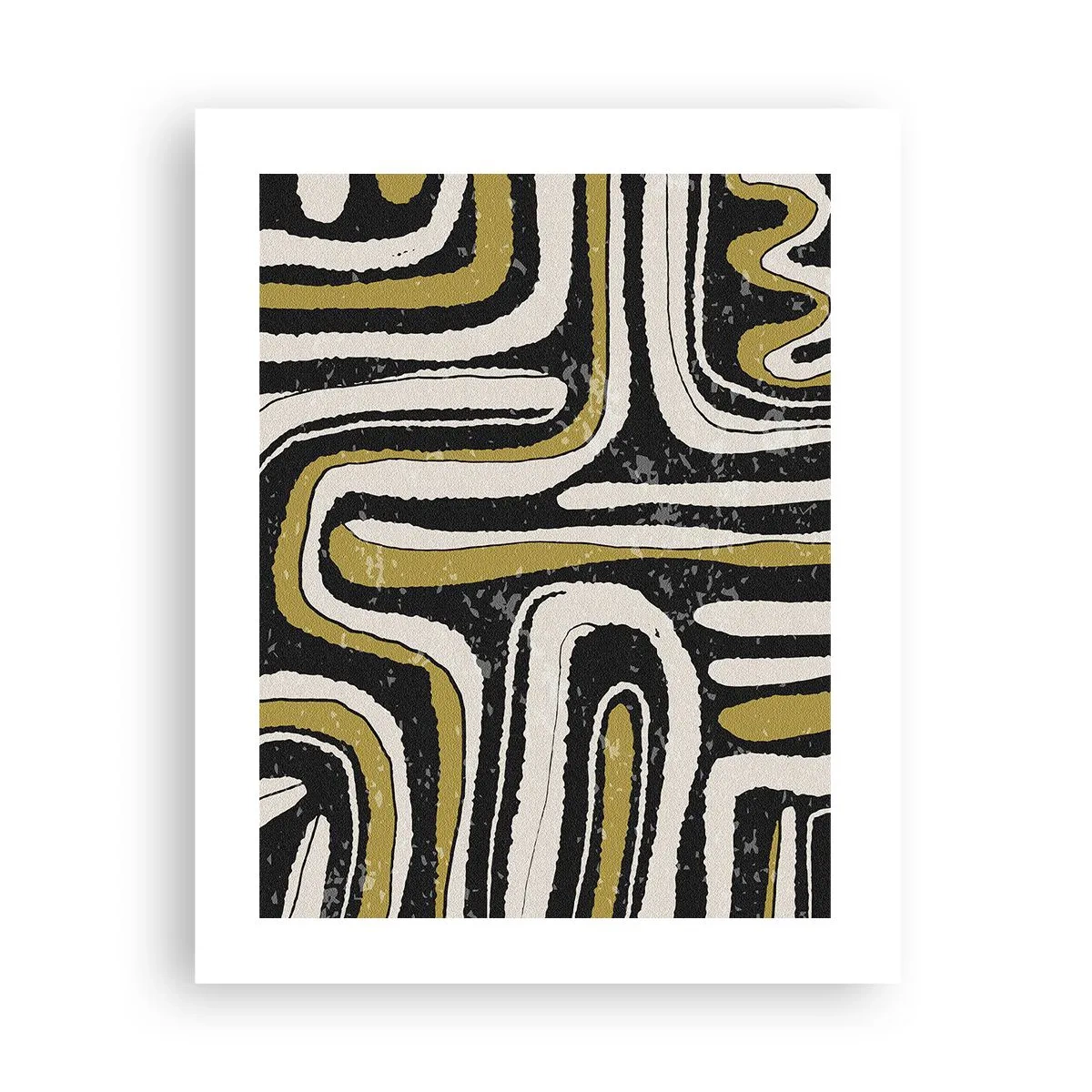 Poster - Composizione: strade e vicoli - 40x50 cm