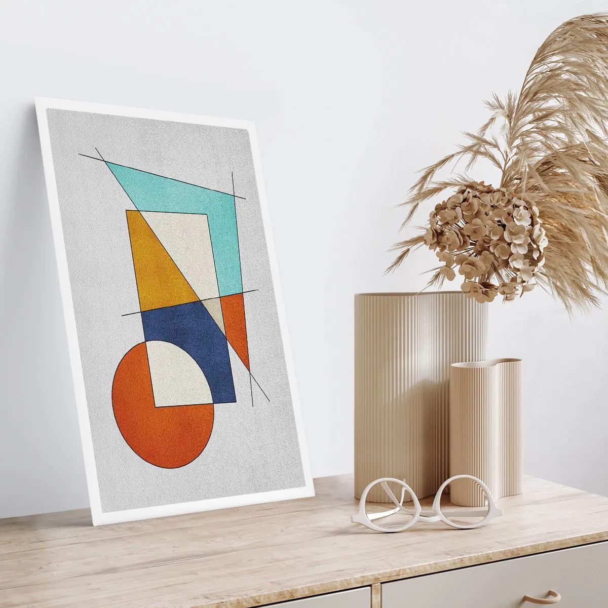 Poster - Astrazione: gioco modernista - 70x100 cm