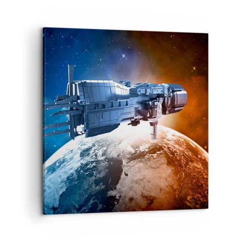 Quadro su tela - Stampe su Tela - Un attento osservatore - 50x50 cm