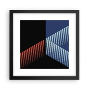 Poster in cornice nera - Una storia semplice - 30x30 cm