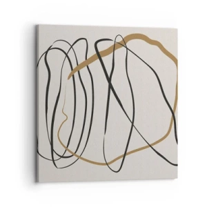 Quadro su tela - Stampe su Tela - Composizione: danza intricata - 70x70 cm