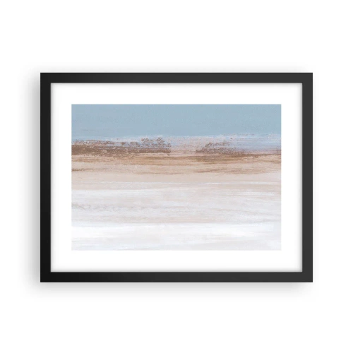 Poster in cornice nera - Paesaggio incerto - 40x30 cm