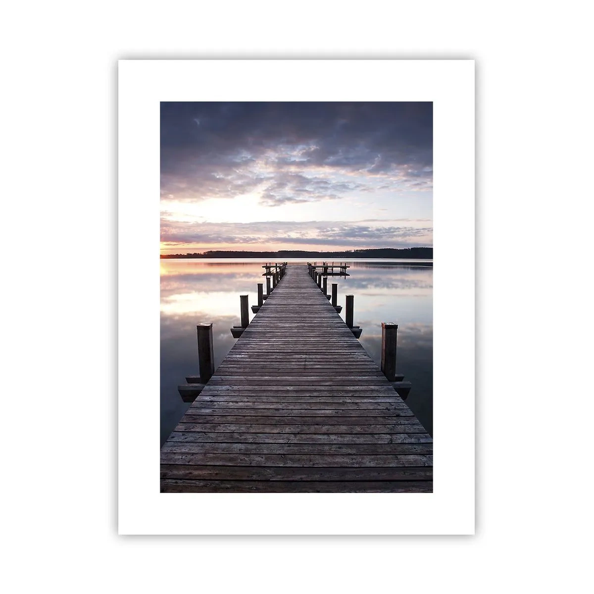 Poster - Il silenzioso confine del giorno e della notte - 30x40 cm
