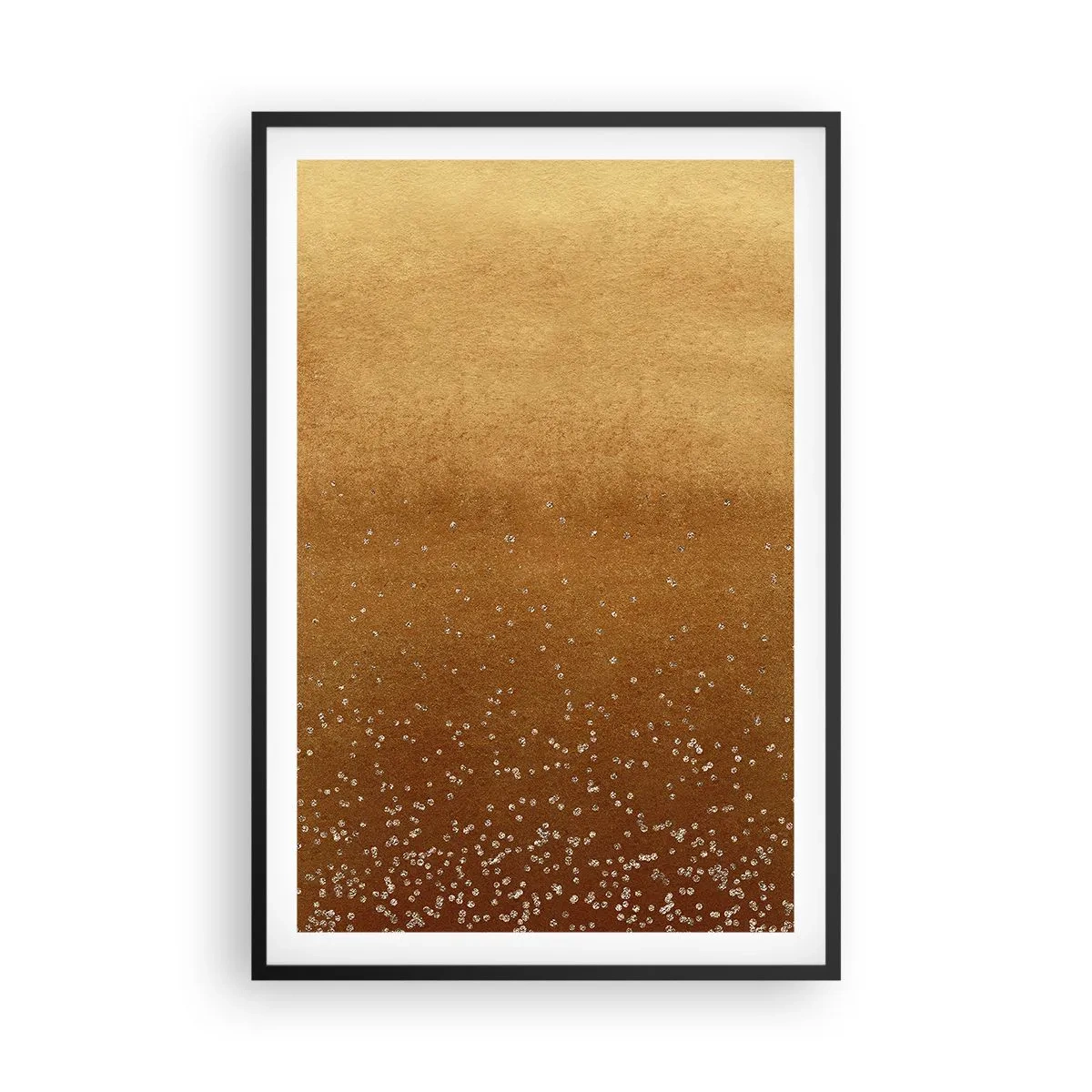 Poster in cornice nera - La nascita della luce - 61x91 cm