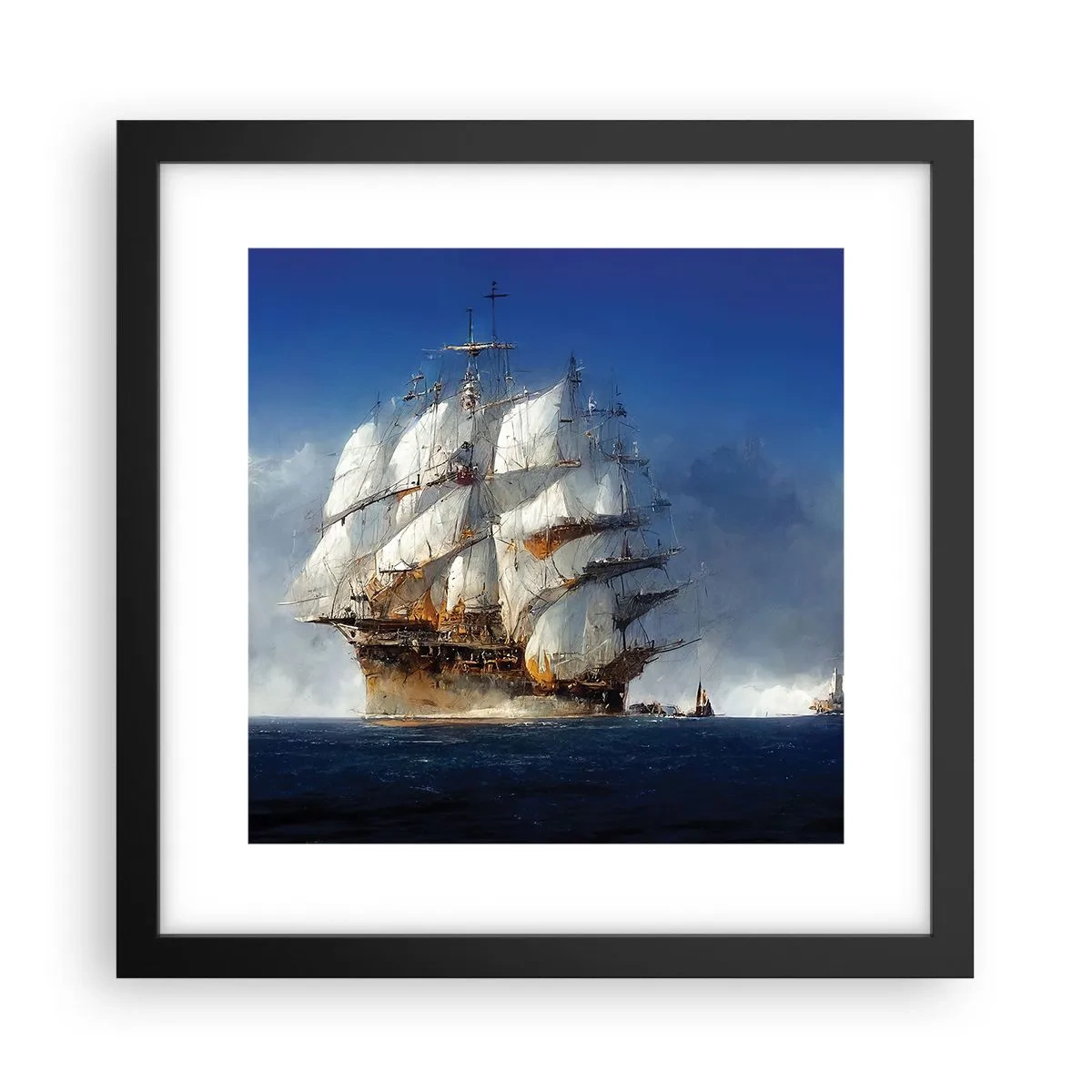 Poster in cornice nera - The great glory! - 30x30 cm