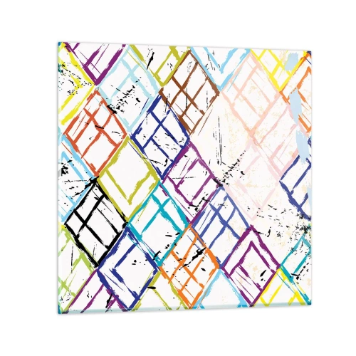 Quadro su vetro - Cellule in affitto - 60x60 cm