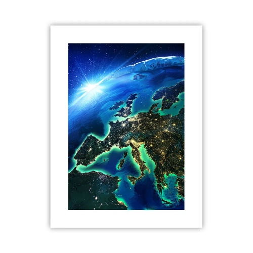 Poster - L'Europa scintillante - 30x40 cm