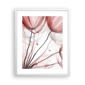 Poster in cornice bianca - Prima del decollo - 40x50 cm