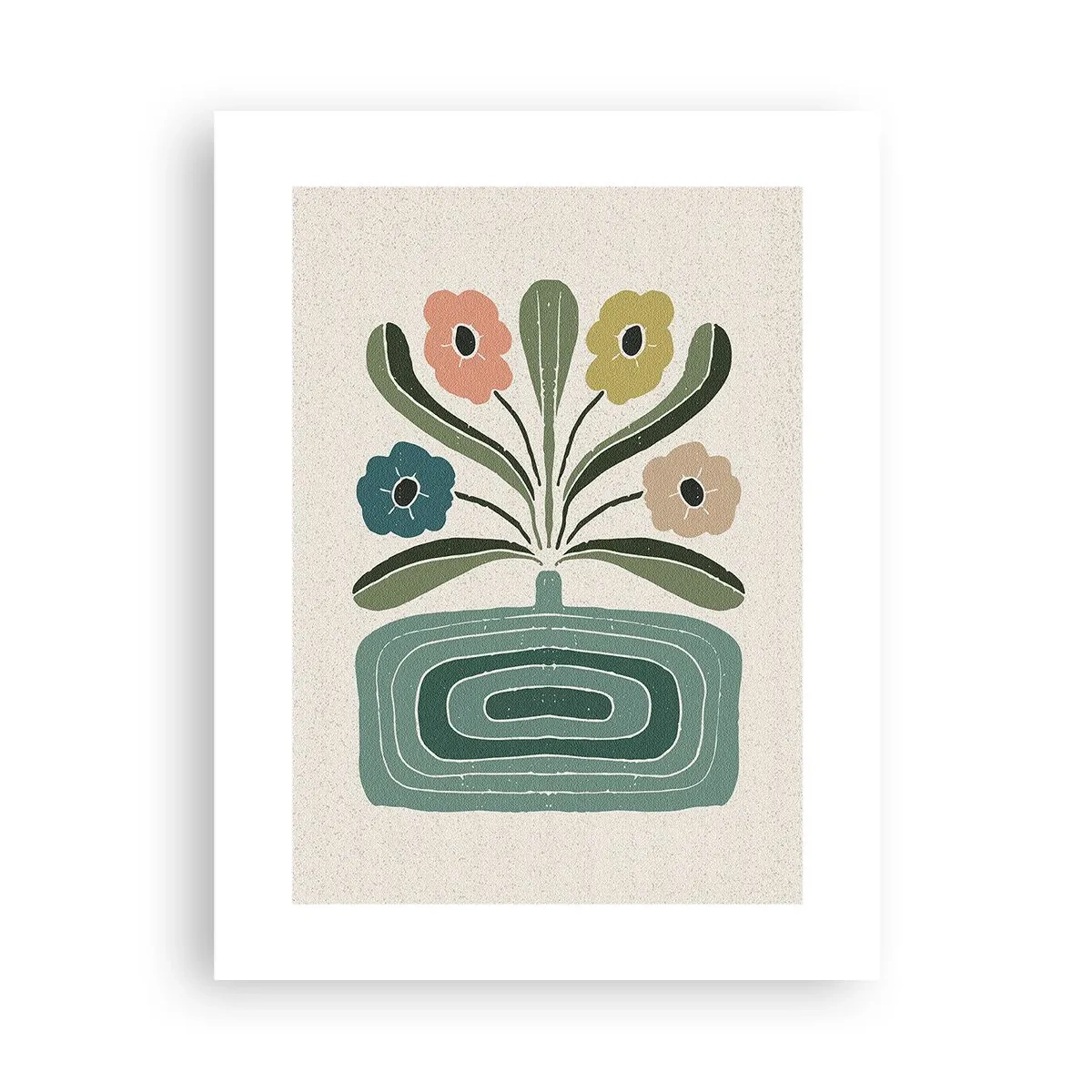 Poster - Bouquet simmetrico - 30x40 cm