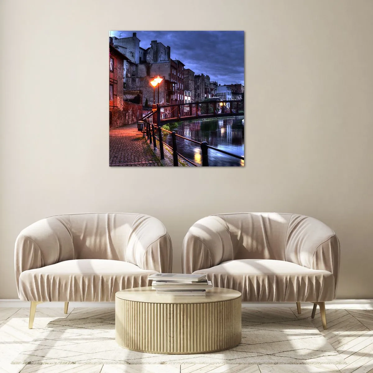 Quadro su vetro - Questa Bydgoszcz non la conosci - 30x30 cm