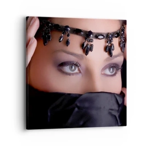 Quadro su tela - Stampe su Tela - Misteriosa tentatrice d'oriente - 40x40 cm