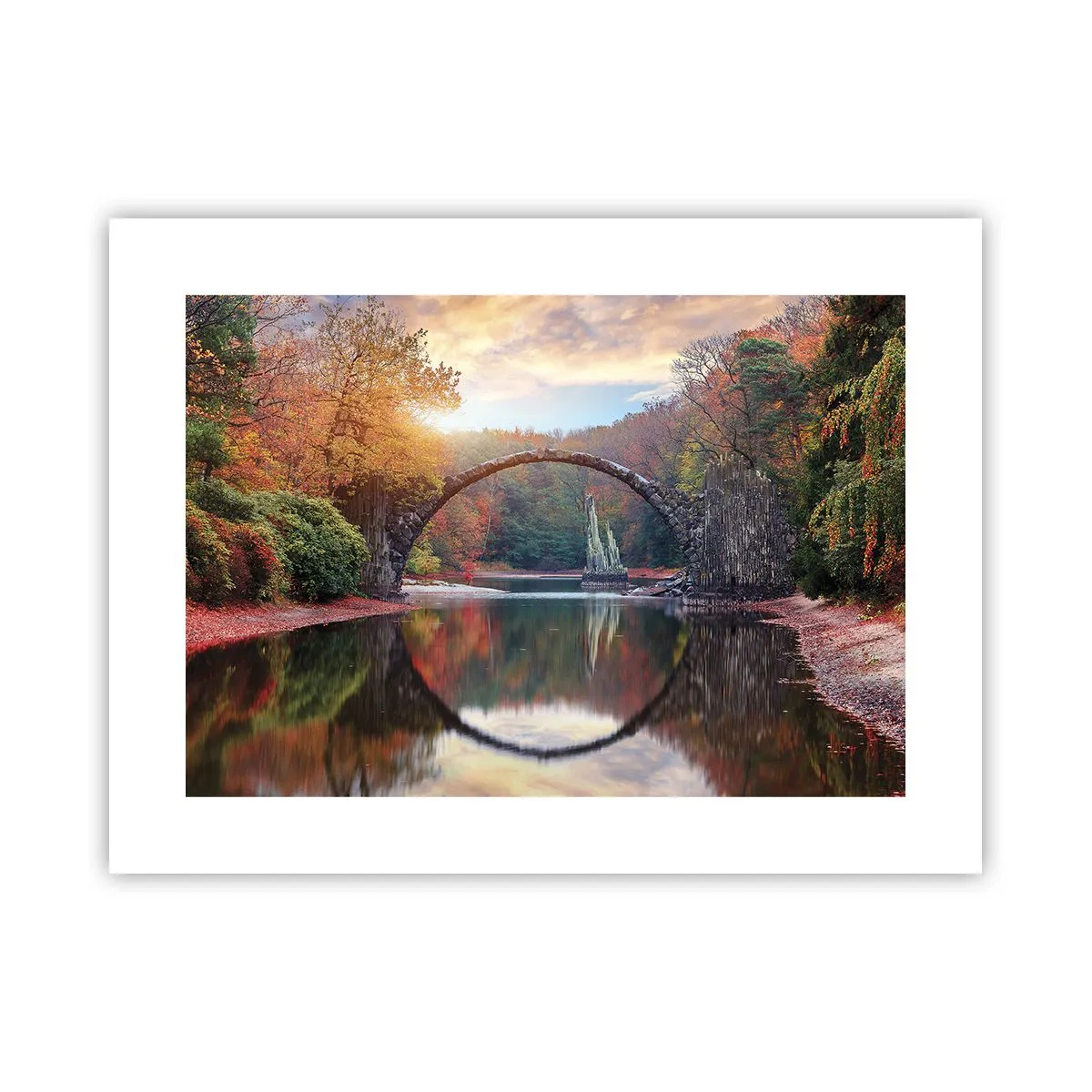 Poster - Dall'altro lato dello specchio - 40x30 cm