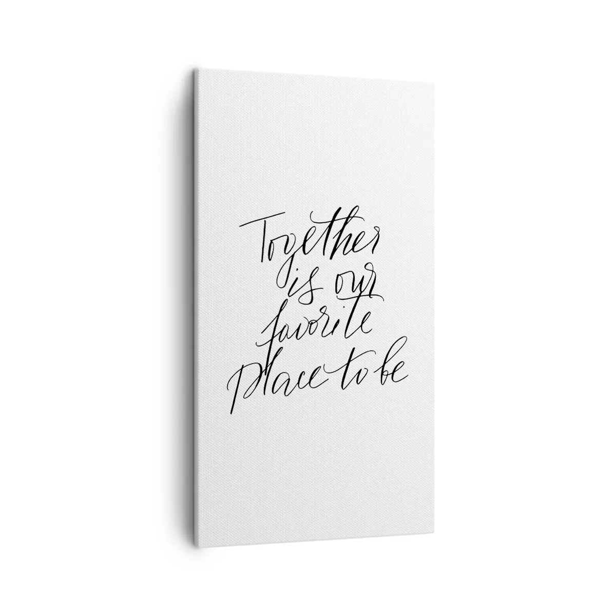 Quadro su tela - Stampe su Tela - Anche tu lo senti? - 45x80 cm