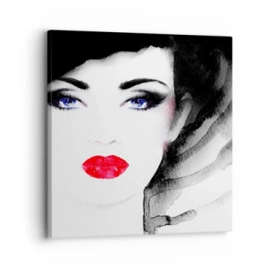 Quadro su tela - Stampe su Tela - Respinge e richiama - 30x30 cm