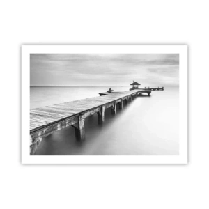 Poster - Sempre più lontano. - 70x50 cm