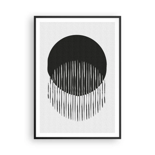 Poster in cornice nera - Il suo alter ego - 70x100 cm