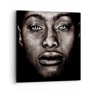 Quadro su tela - Stampe su Tela - Un'unica lacrima - 30x30 cm