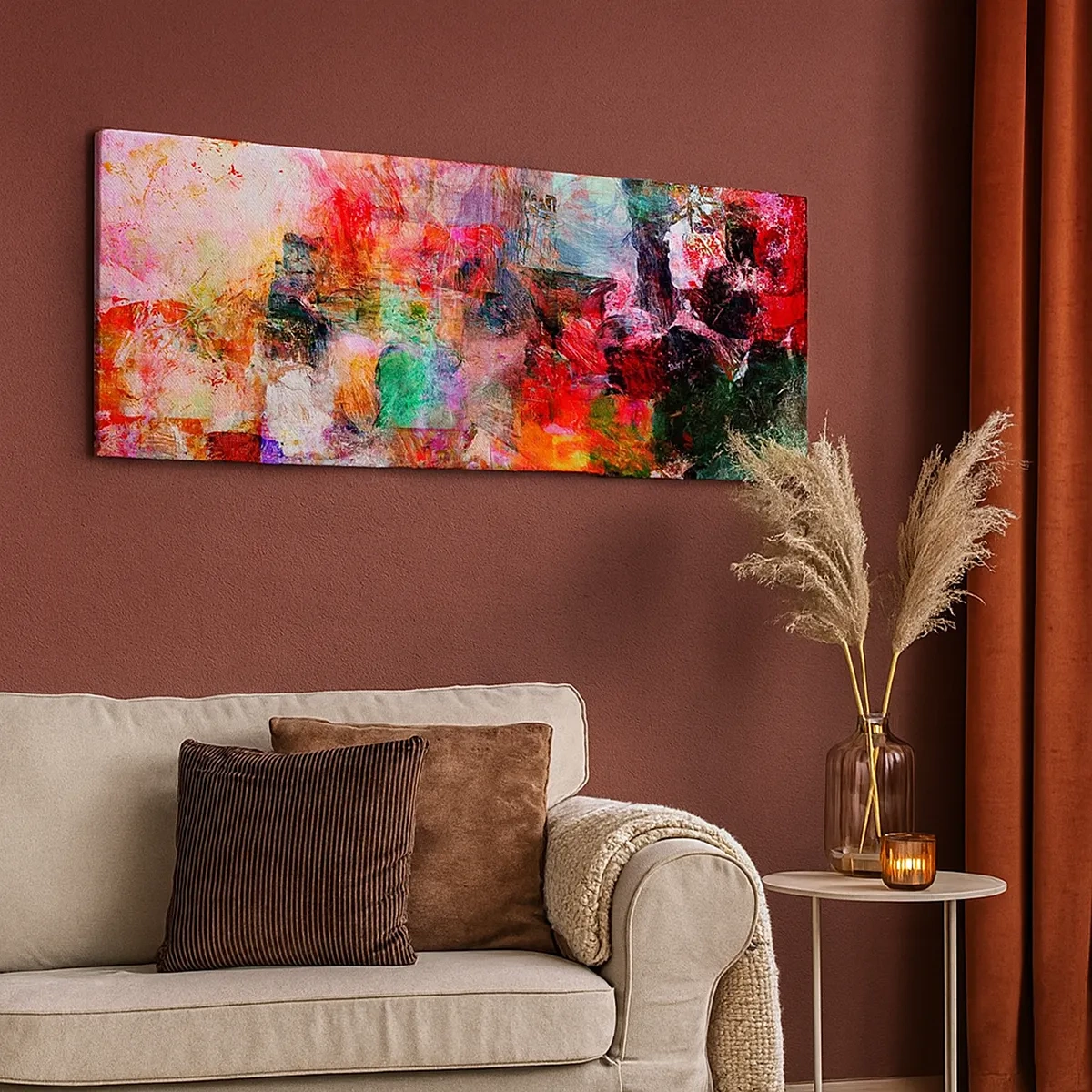 Quadro su tela - Stampe su Tela - Viaggio attraverso le rose - 30x30 cm