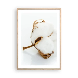 Poster in cornice rovere chiaro - Naturalmente morbido - 50x70 cm