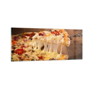 Quadro su vetro - Capolavoro di arte italiana - 100x40 cm