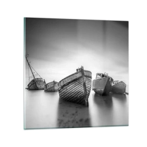 Quadro su vetro - Sono solo ricordi... - 30x30 cm