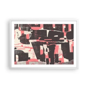 Poster in cornice bianca - Tutto il rumore - 70x50 cm