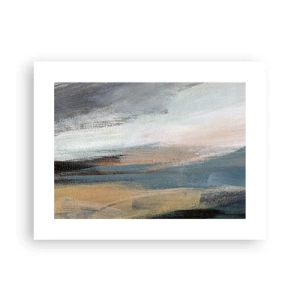 Poster - Astrazione: paesaggio del nord - 40x30 cm
