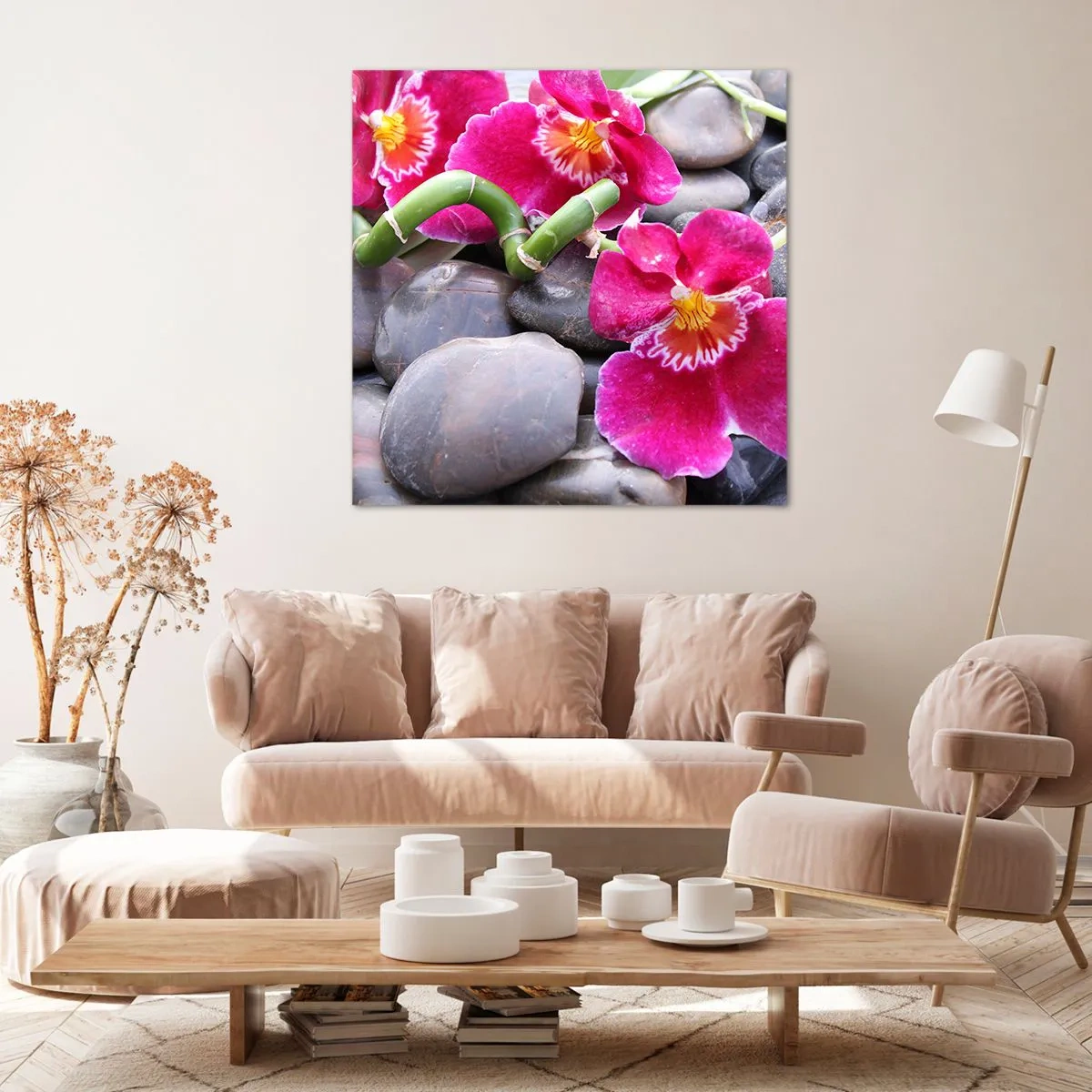 Quadro su tela - Stampe su Tela - Fresco e calore - 60x60 cm