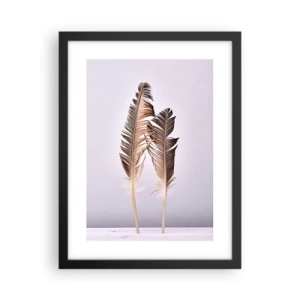 Poster in cornice nera - Contro il nulla - 30x40 cm