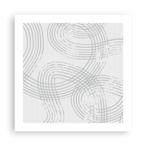 Poster - Non vi è una via diritta - 50x50 cm