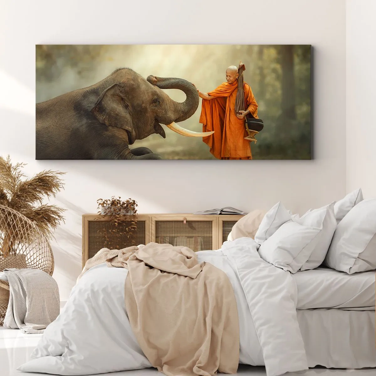 Quadro su tela - Stampe su Tela - Incontro nel viaggio - 100x40 cm