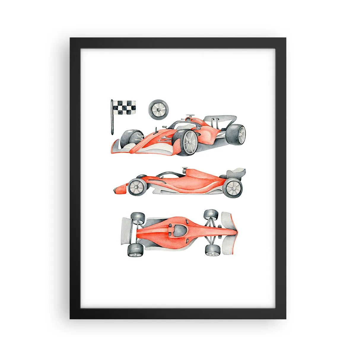 Poster in cornice nera - Inseguendo i sogni - 30x40 cm