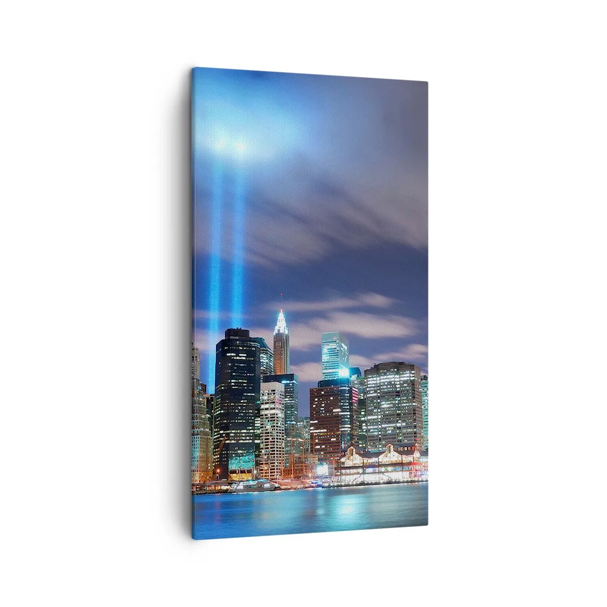 Quadro su tela - Stampe su Tela - Toccare il cielo con la luce - 45x80 cm