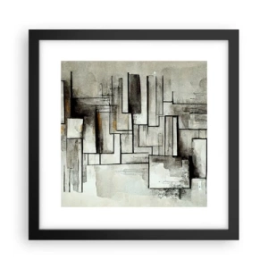 Poster in cornice nera - La forza della semplicità - 30x30 cm