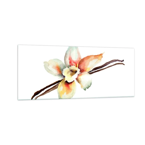 Quadro su vetro - Dolcezza versata con la vernice - 100x40 cm